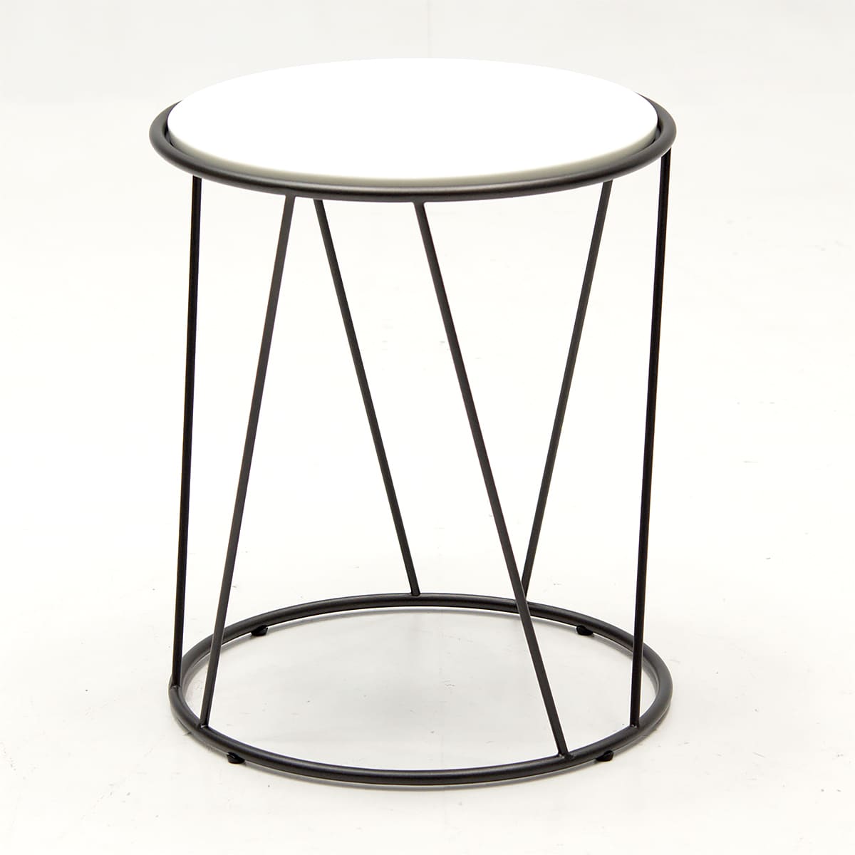 アビタスタイル　MUT0252WH サイドテーブル　ナイトテーブル　人造大理石 アビタスタイル MUT0252WH サイドテーブル ナイトテーブル 人造