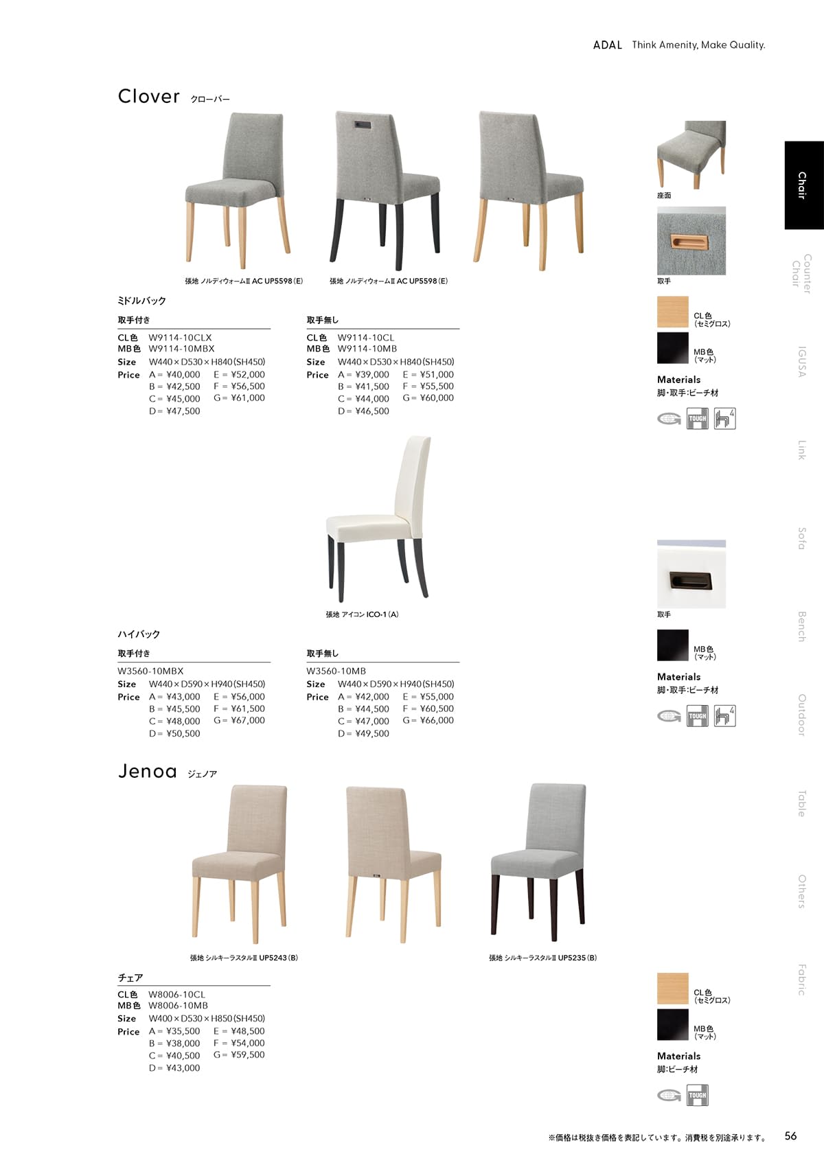 アダル ADAL カタログ P56