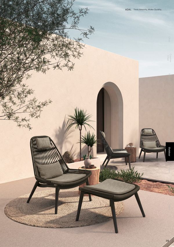 ピスカ ラウンジチェア E3002-10DJのカタログ画像-2