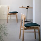 ダイニングチェア tk ADAL Ja Chair ジャック シートパッド付き｜アダルの木製椅子