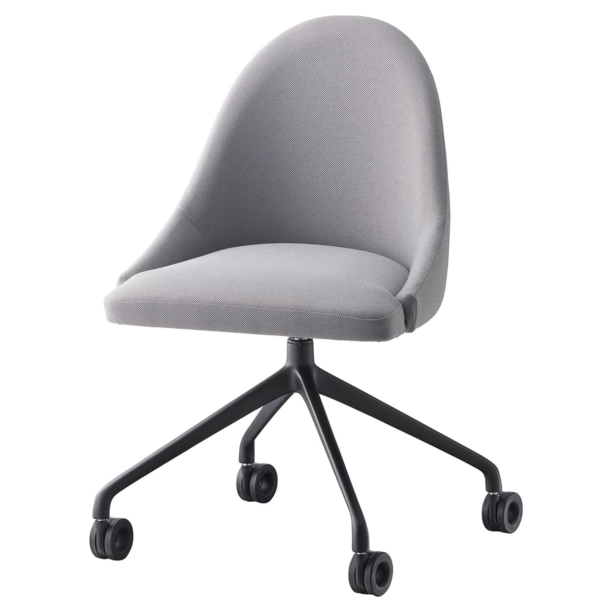 レイ アームレスチェア キャスター脚-画像1