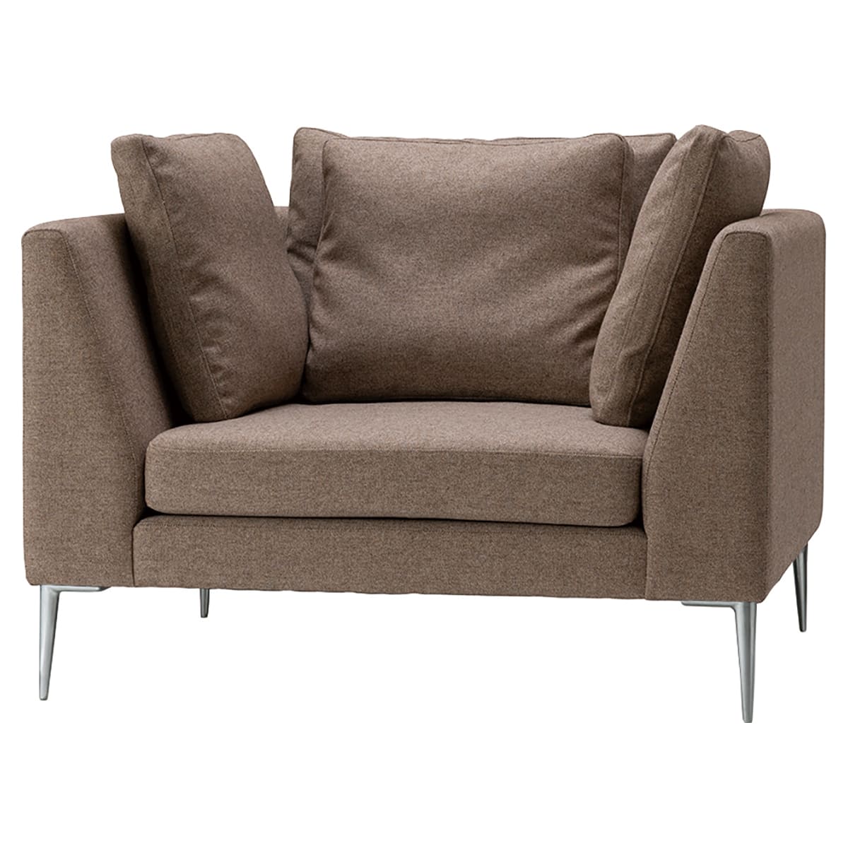 クロスレグ 1人掛アームソファ-画像1