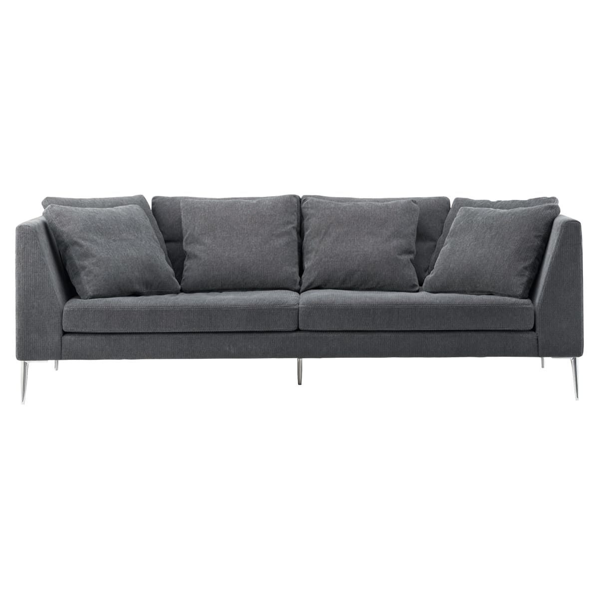 クロスレグ 2人掛アームソファ-画像1