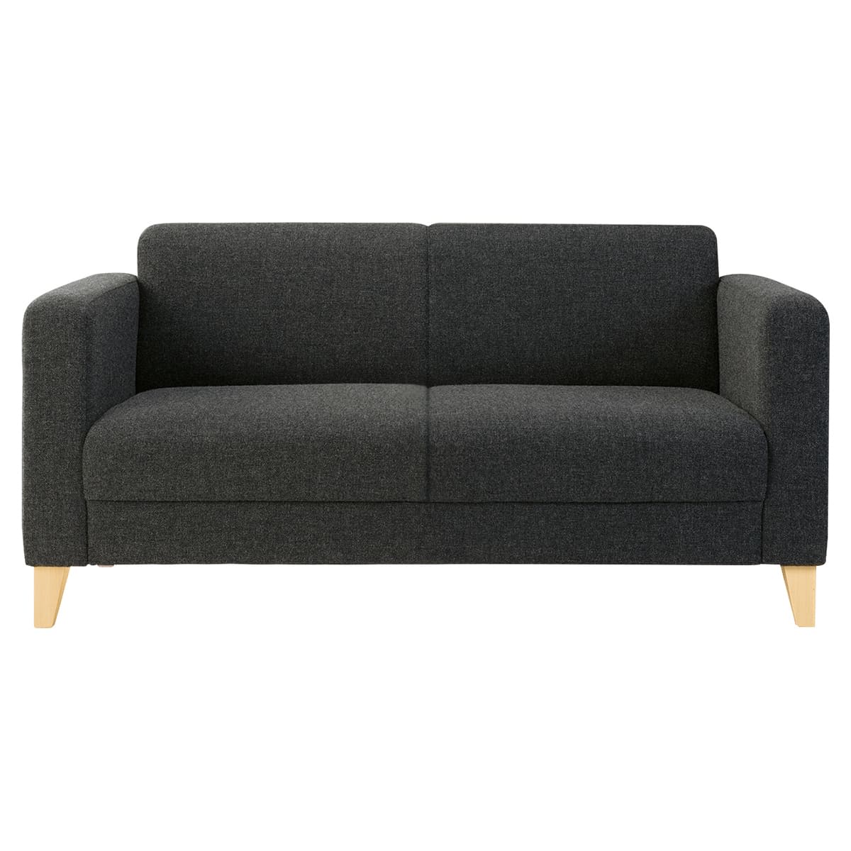 エリーナ 2人掛 木製脚-画像1