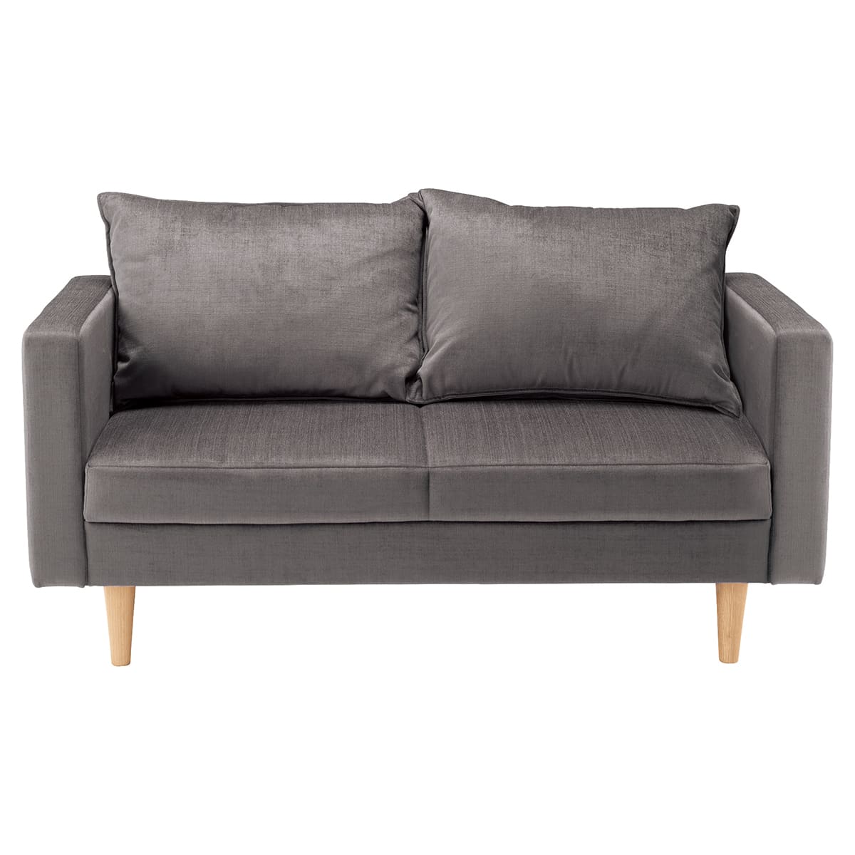 エステート 2人掛 木製脚-画像1