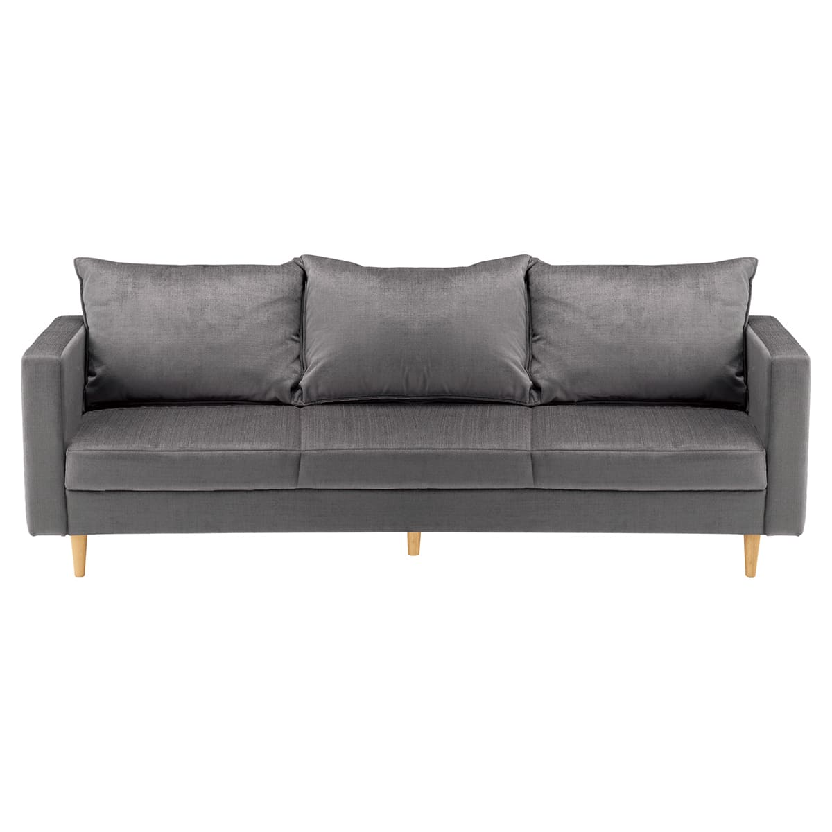 エステート 3人掛 木製脚-画像1