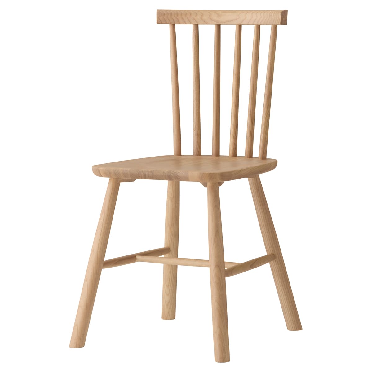 ハーパー アームレスチェア シートパッド無し」アダルの木製椅子