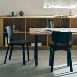 ダモ 木製脚 シートパッド無し｜アダルの木製椅子
