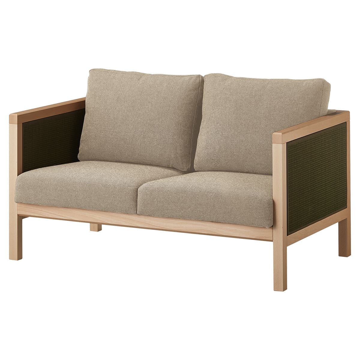 一葉 2人掛 い草-画像1