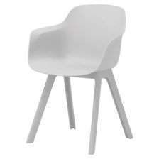 ホワイトアームチェア ロリア アームチェア PP脚」アダルのプラスチック椅子