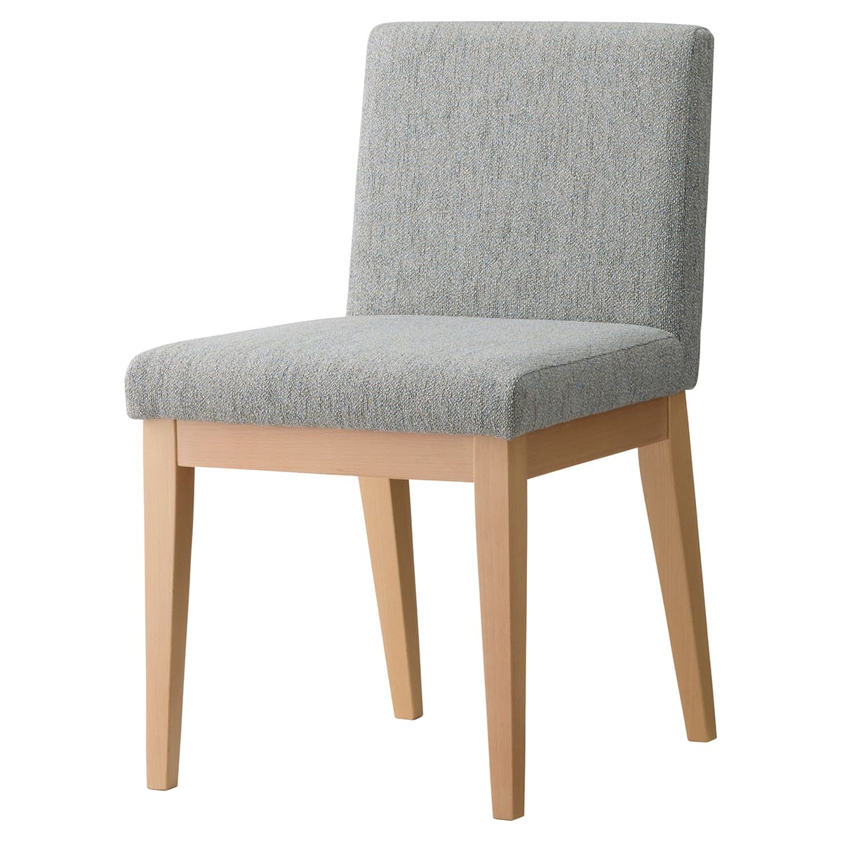 クーノ アームレスチェア 木製脚-画像1