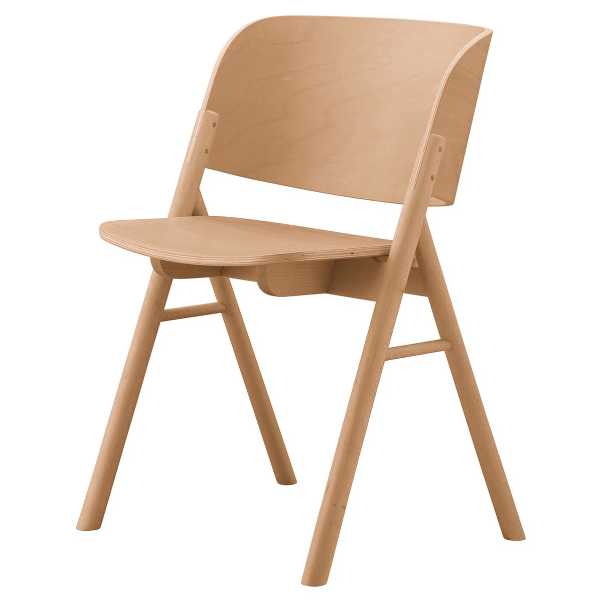 フーモ チェア」アダルの木製椅子