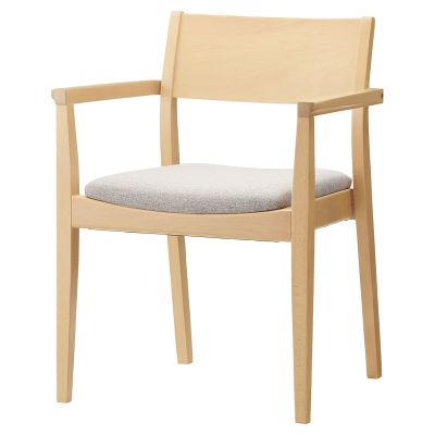 セレン アームチェア ウッドパネル