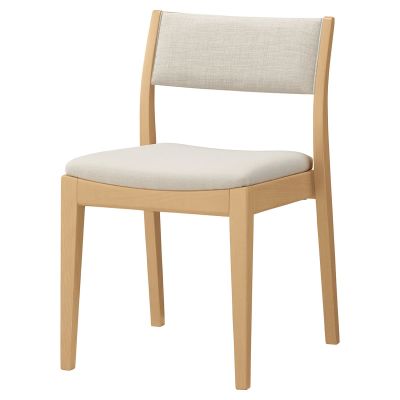 セレン アームレスチェア ファブリックパネル