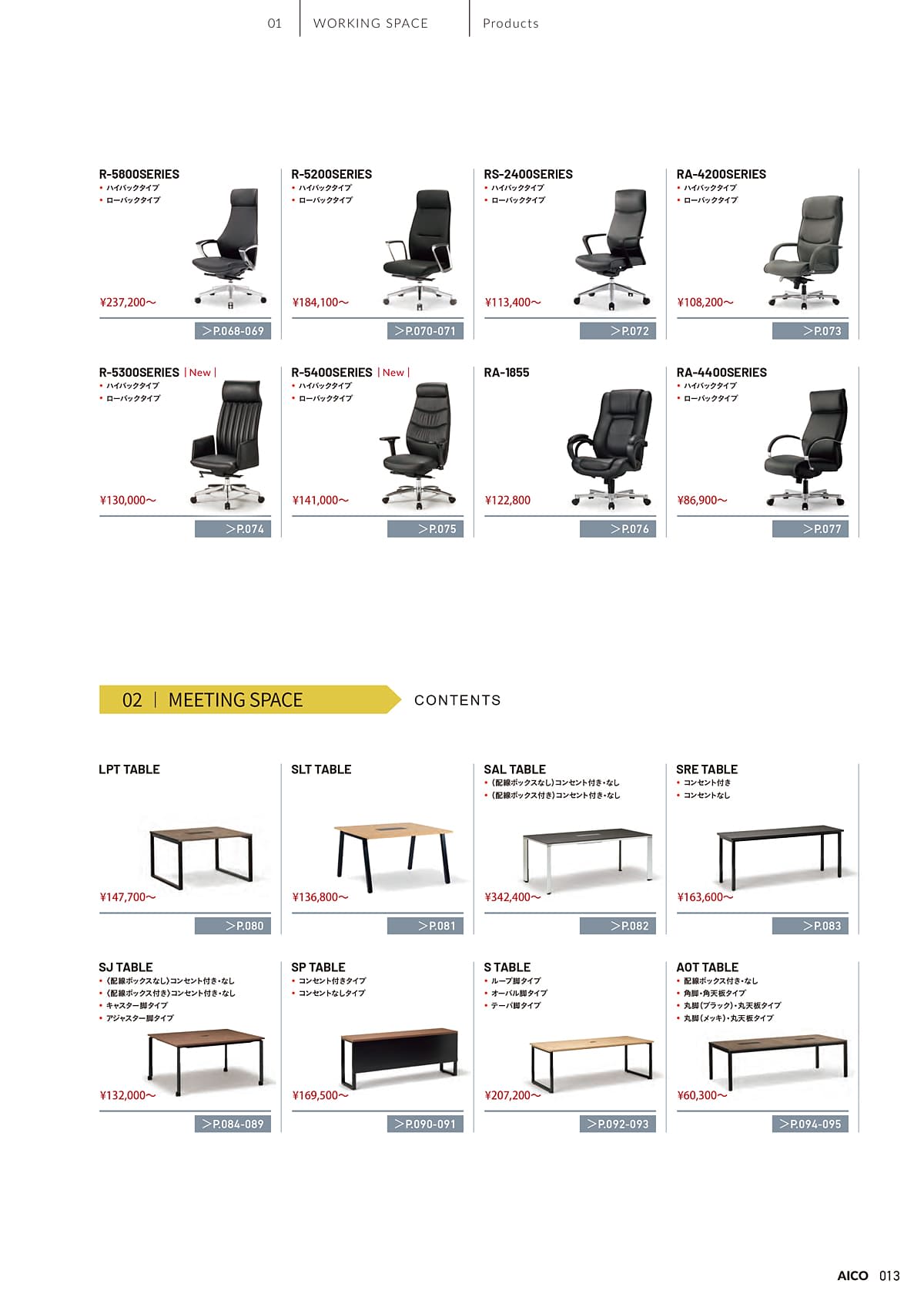 アイコ AICO カタログ P13