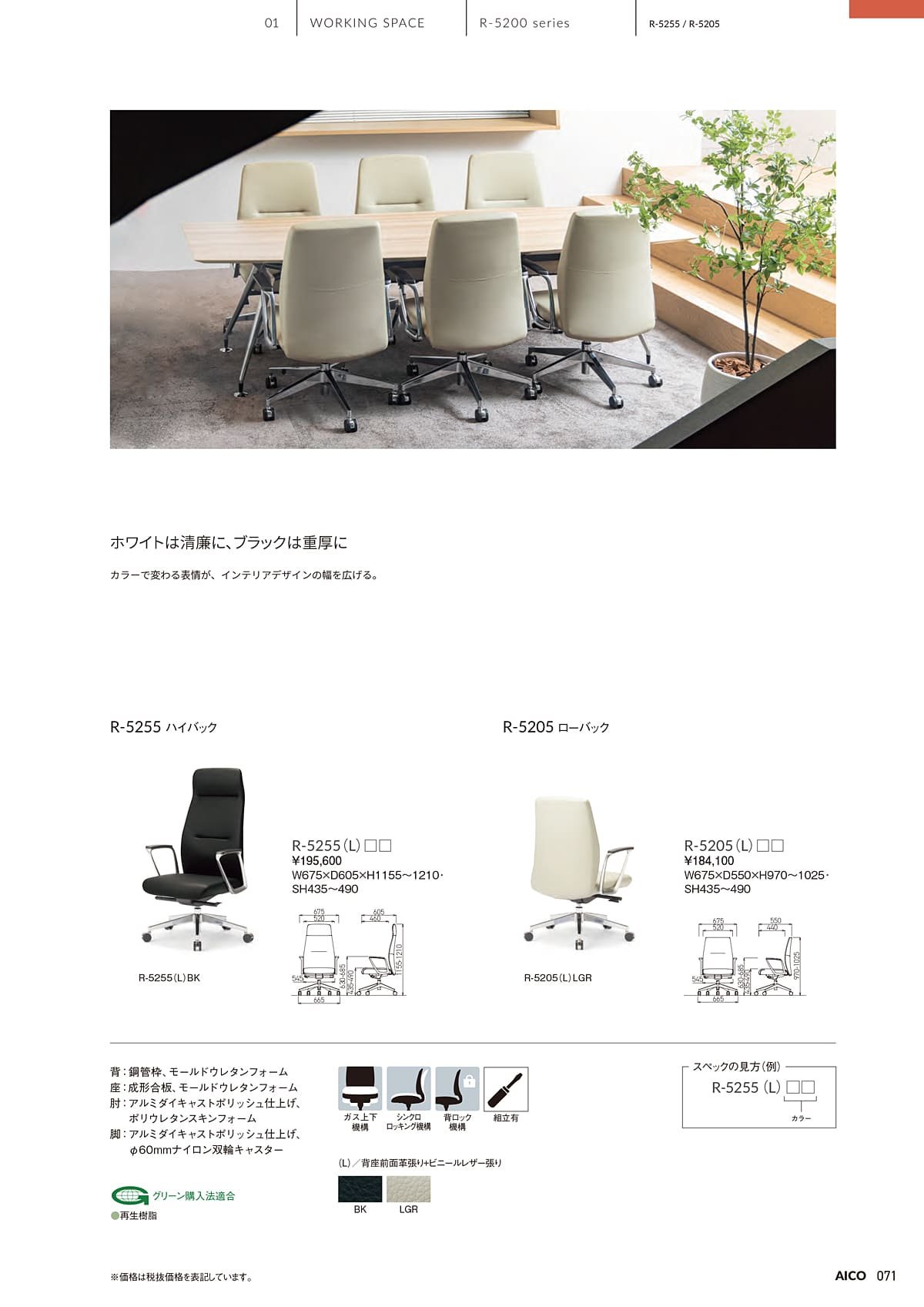 アイコ AICO カタログ P71