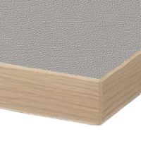 グレイッシュホワイト（再生レザー／ABSエッジ）