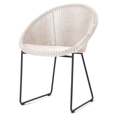 VINCENT SHEPPARD☆ホワイトラタンチェアー