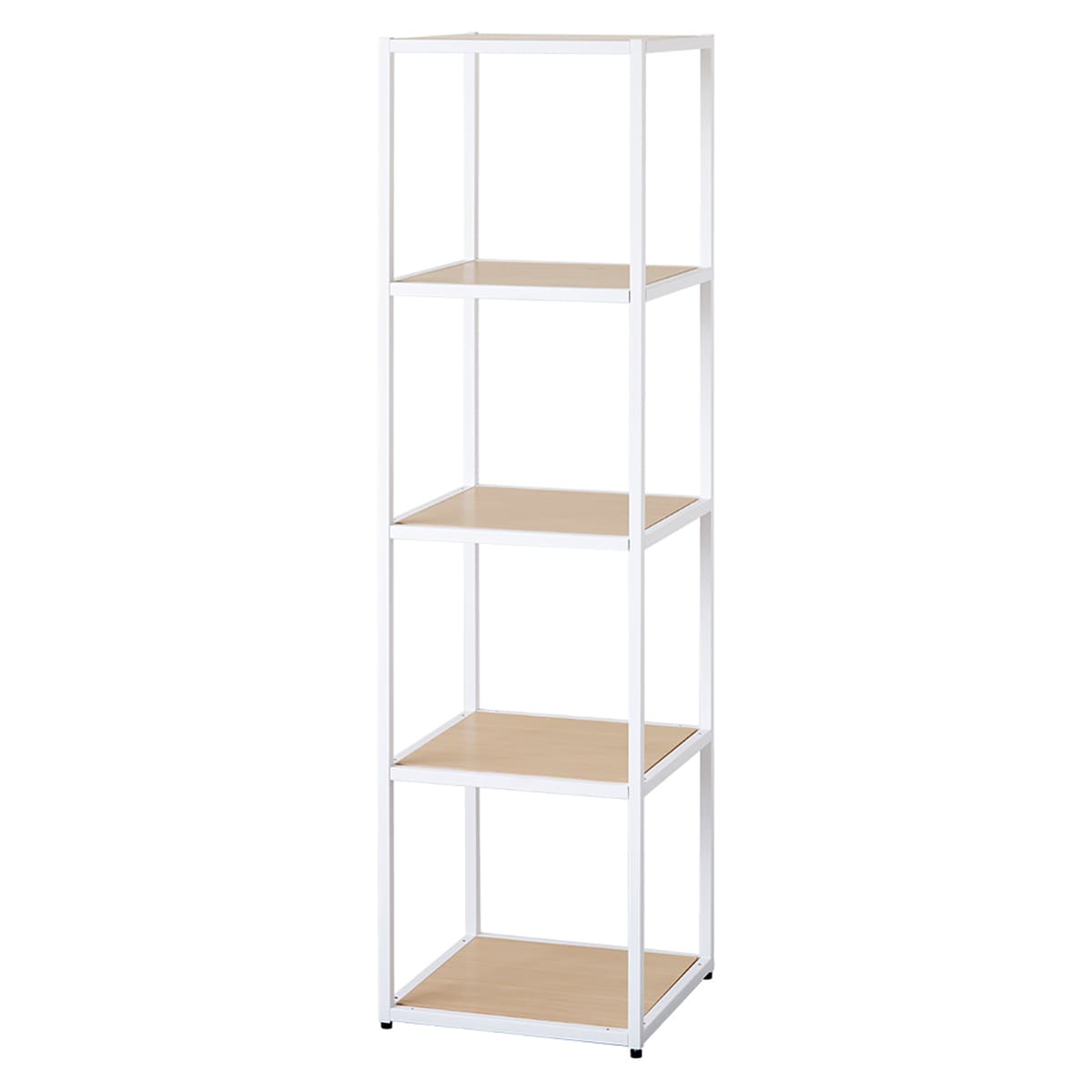 フレックスウィズ プロッドシェルフ 4ティア コーナー-画像1