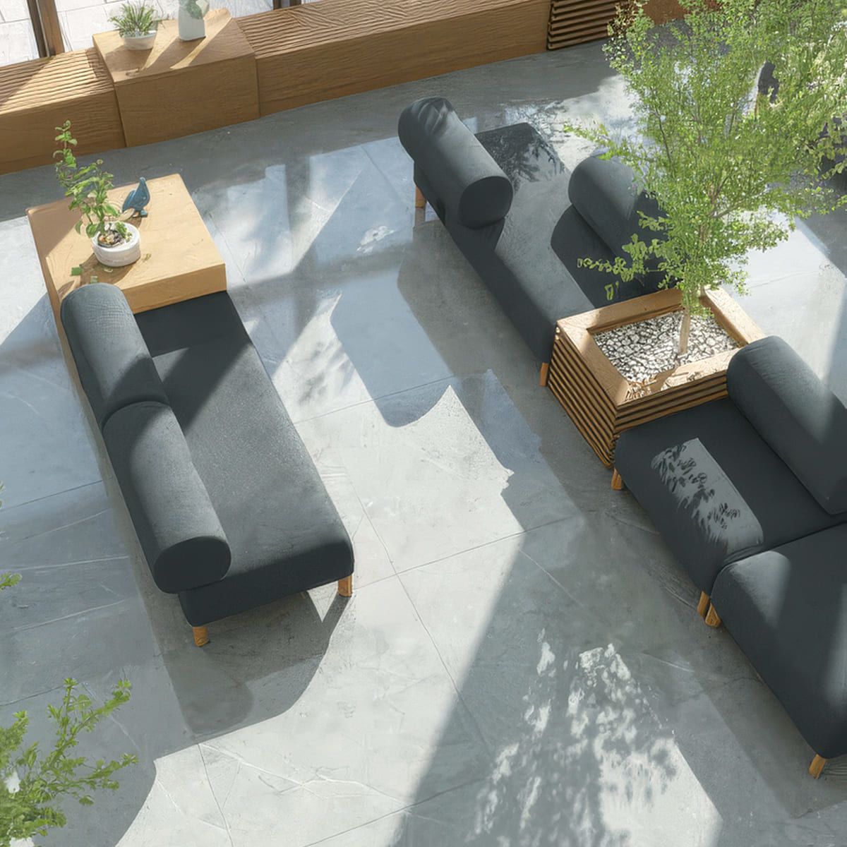 ツミ キューブソファ-画像1