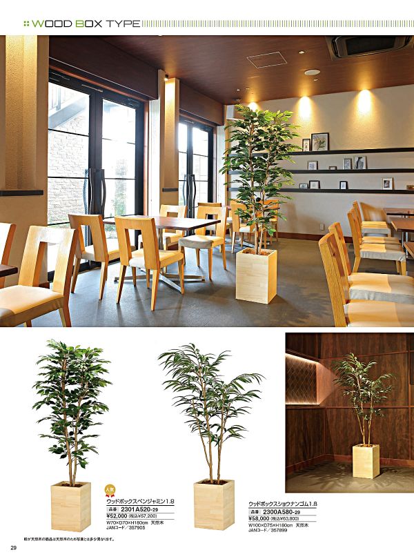 ウッドボックスベンジャミン1.8 2301A520のカタログ画像-1