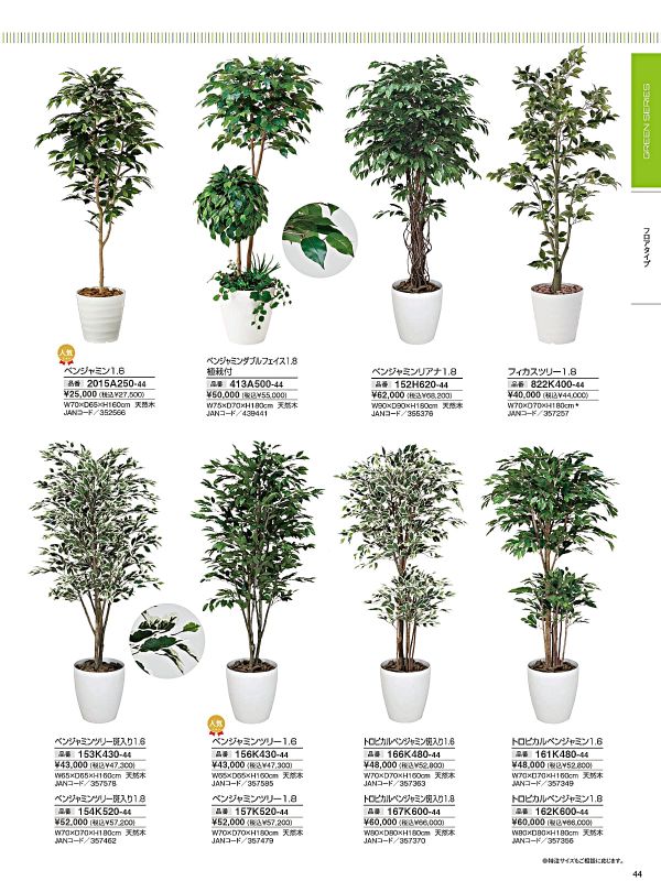 ベンジャミンツリー1.6 156K430のカタログ画像-1
