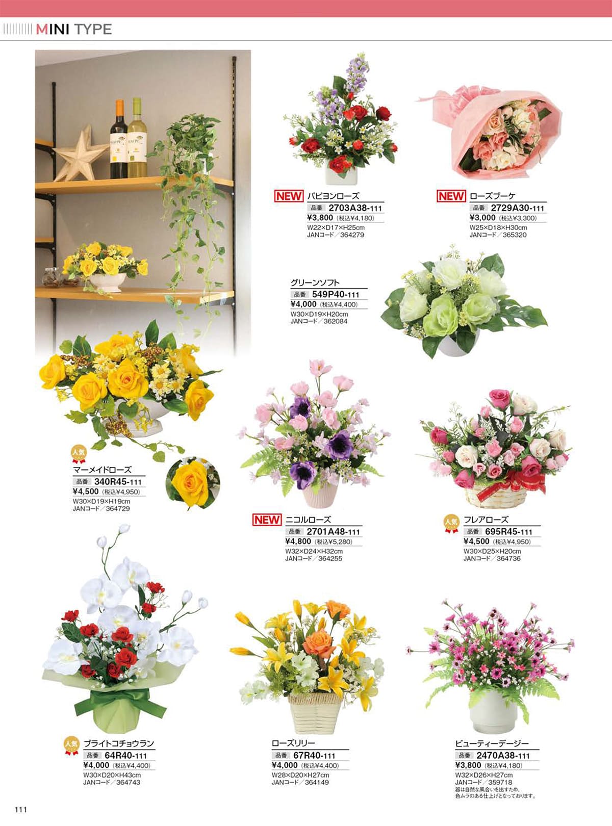 光の楽園 カタログ P111