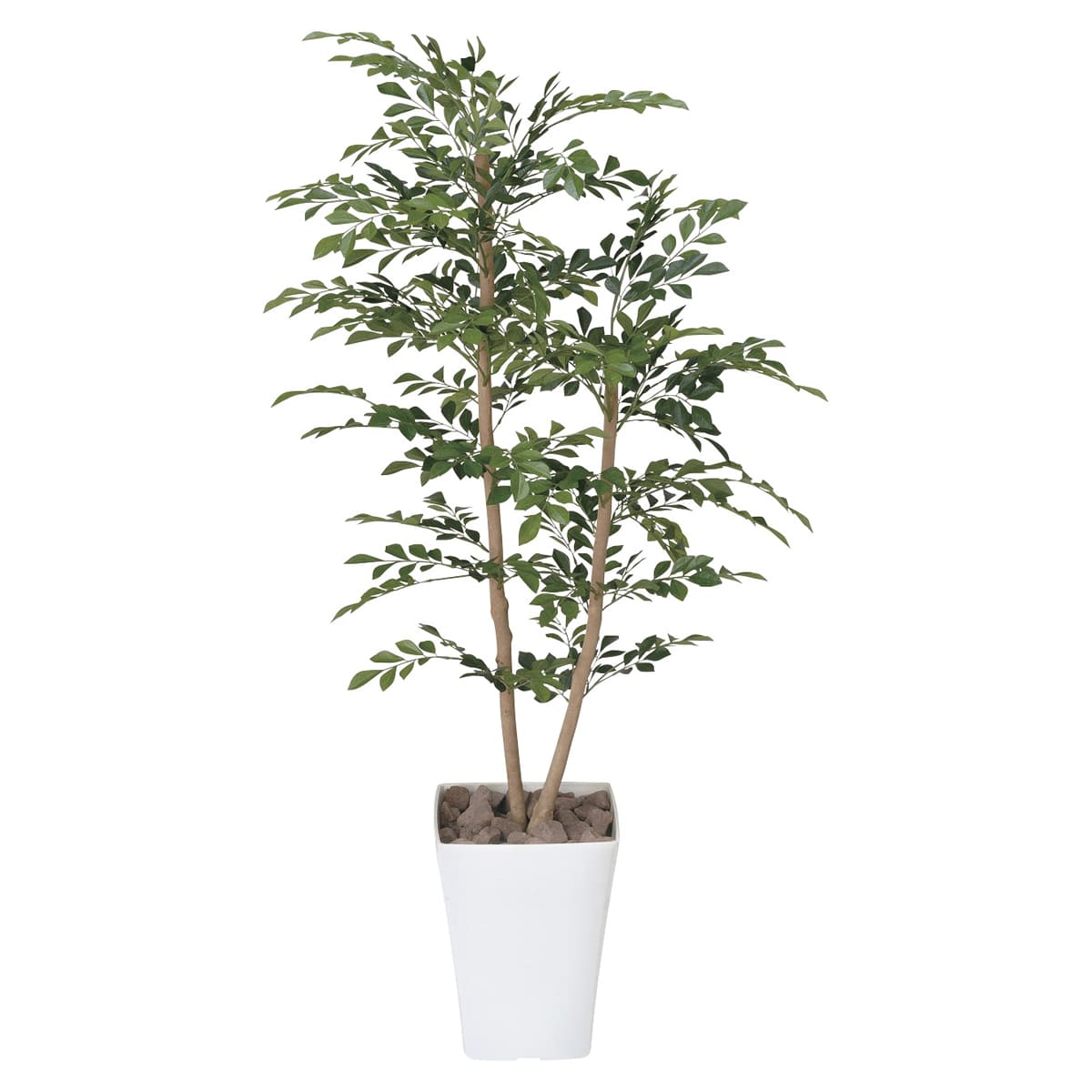 光触媒　人工観葉植物　フェイクグリーン　ウッドボックスライトトネリコ1.0m 光触媒 光の楽園 ウッドボックスライトトネリコ1.0m【インテリア