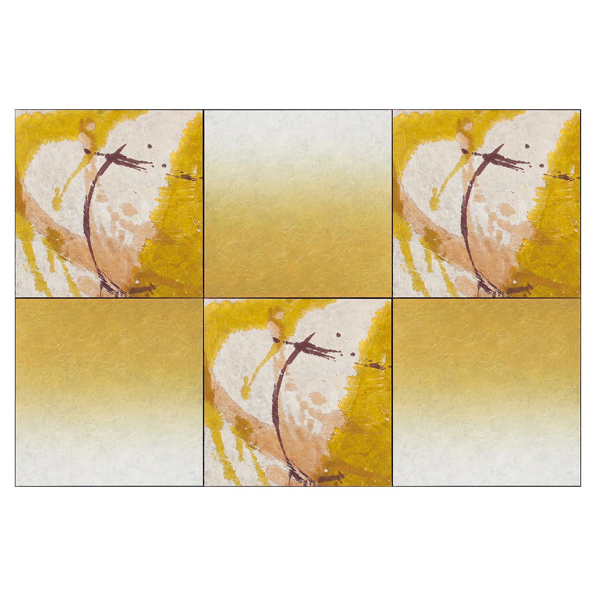 連接パネル 和紙 45角6連 AM6436-画像1