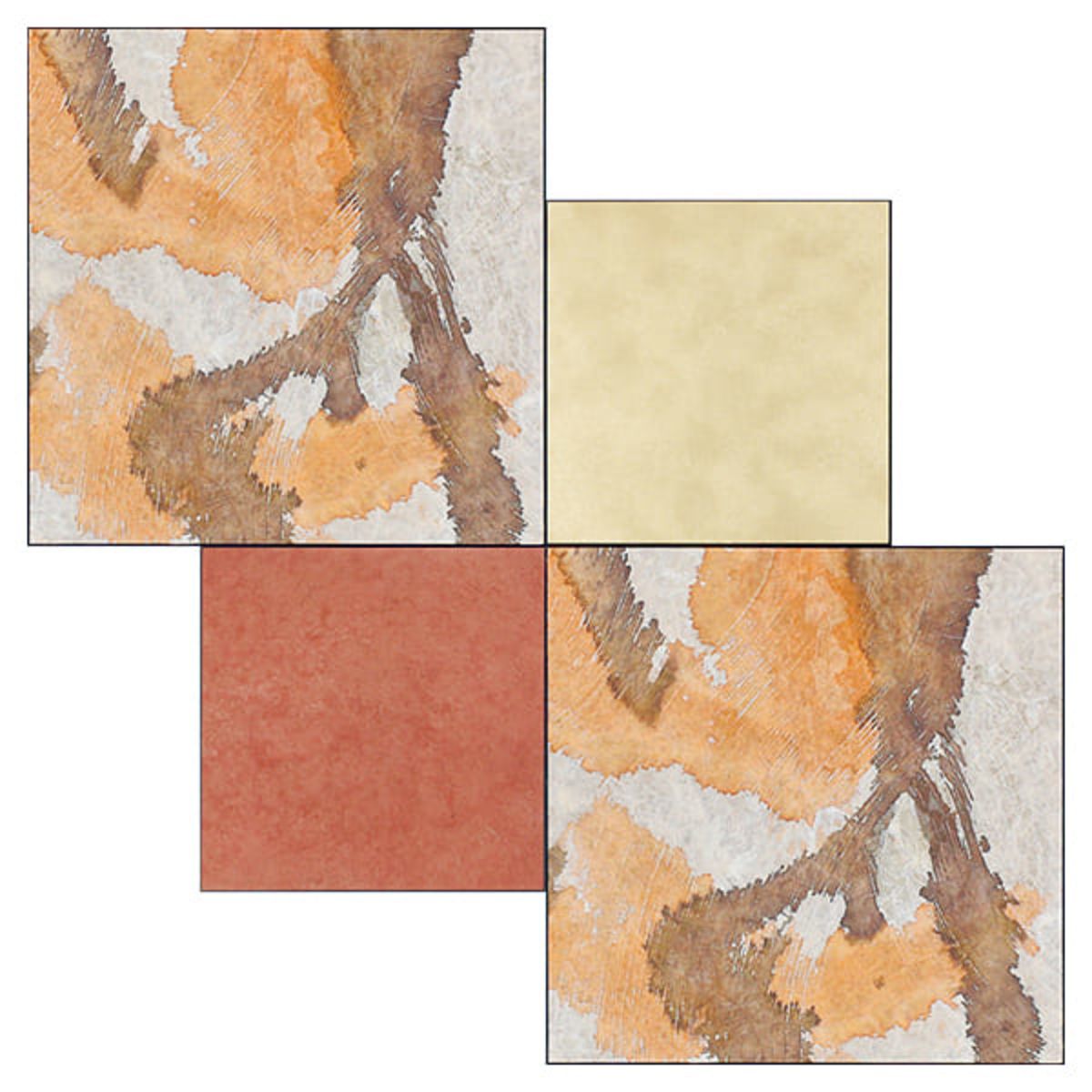 連接パネル 和紙 4連 AM6439-画像1