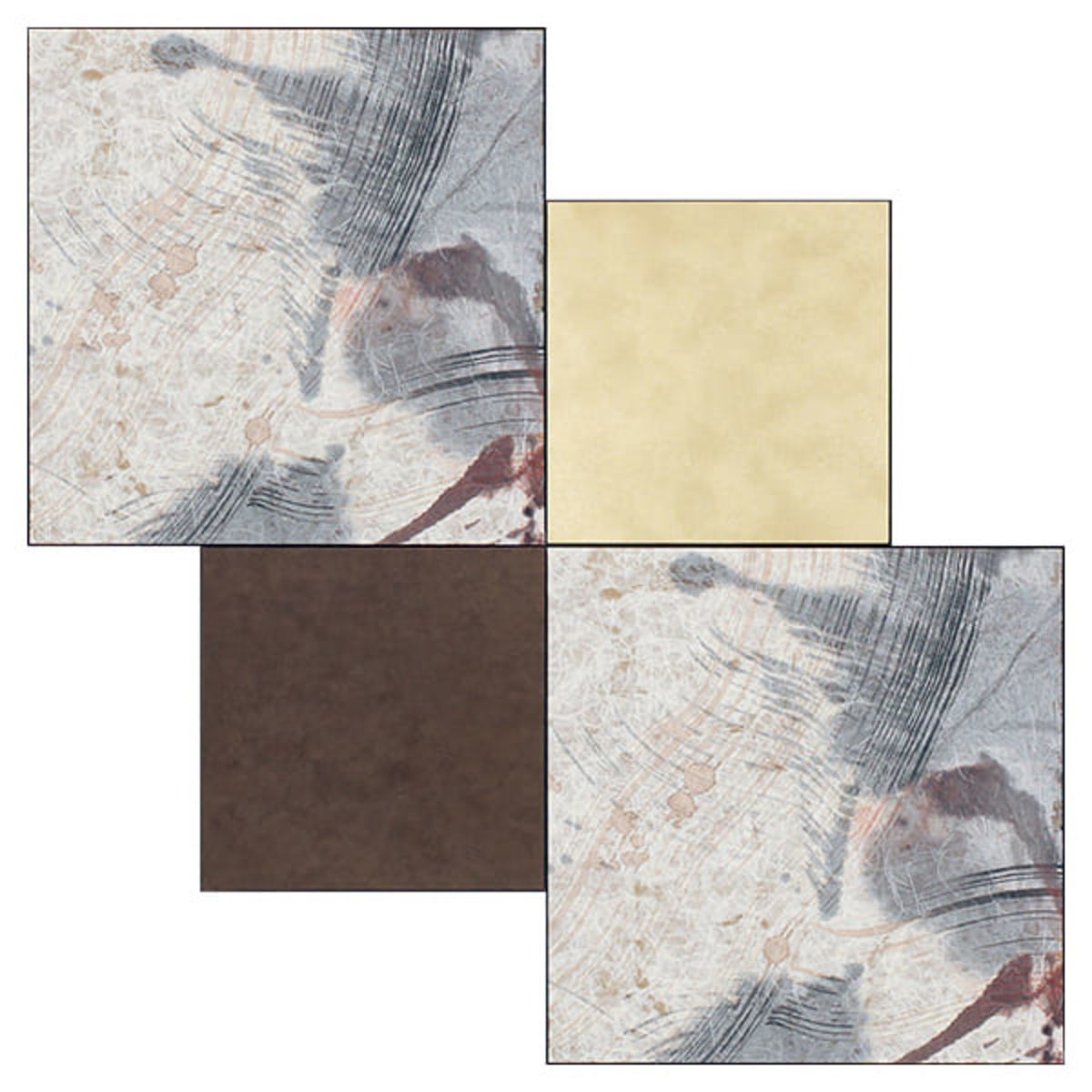 連接パネル 和紙 4連 AM6441-画像1