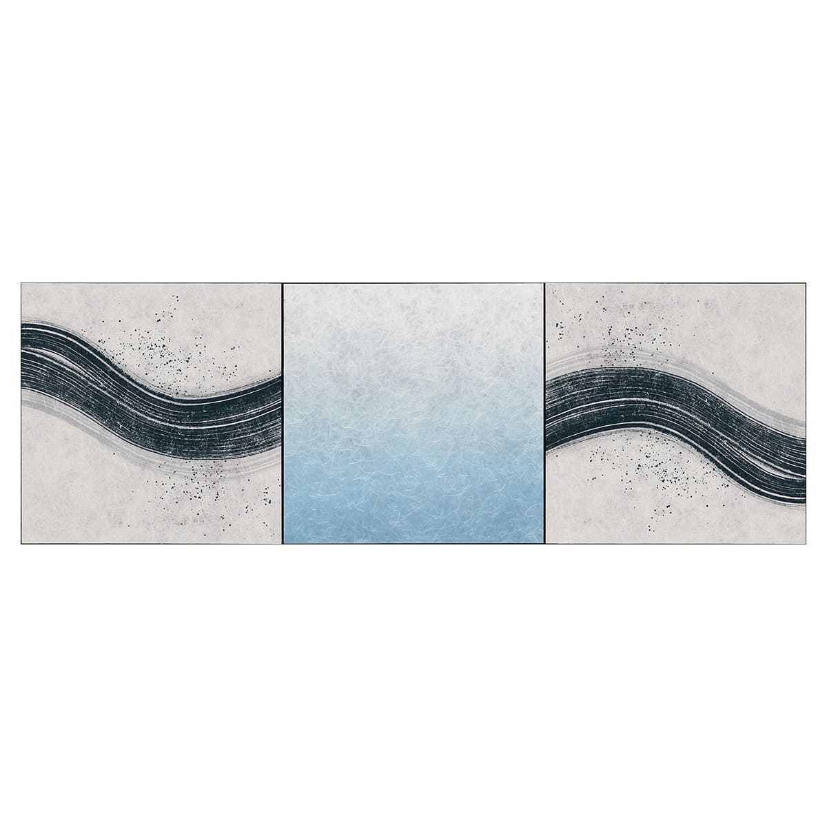 連接パネル 和紙 45角3連 AM6446-画像1
