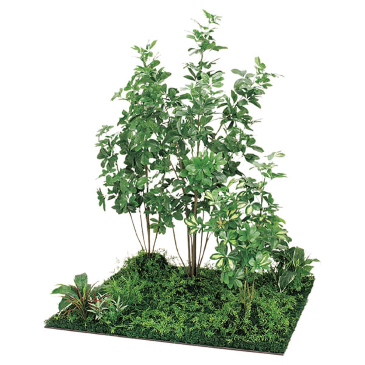 フロアグリーン 9連 シェフレラ H1800 GM5717-画像1