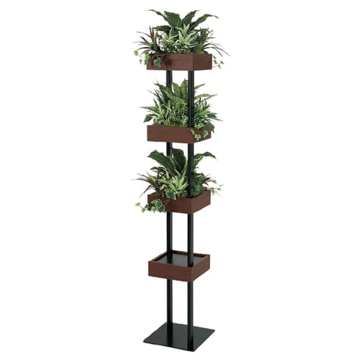 グリーン装飾スタンド スリムシェルフ GR2505-画像1