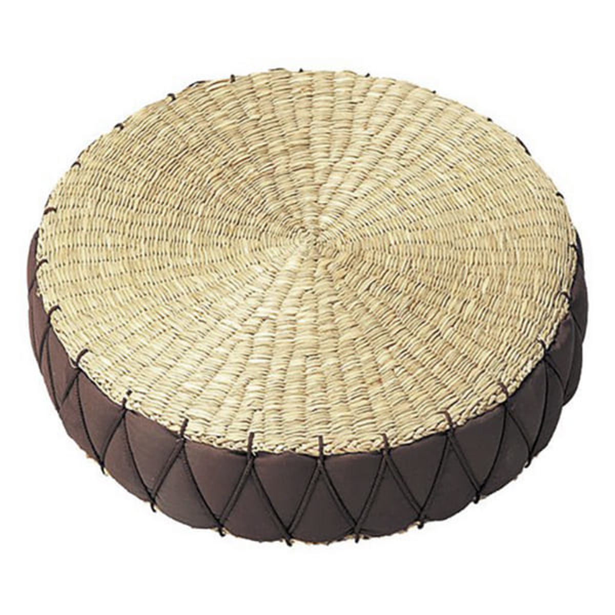 シーグラス立体座布団 丸型」ちどり産業の座布団