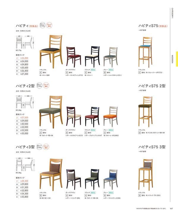 ハビティ（別張品）のカタログ画像-1
