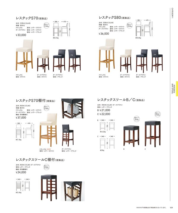レスタックS70(既製品)のカタログ画像-2
