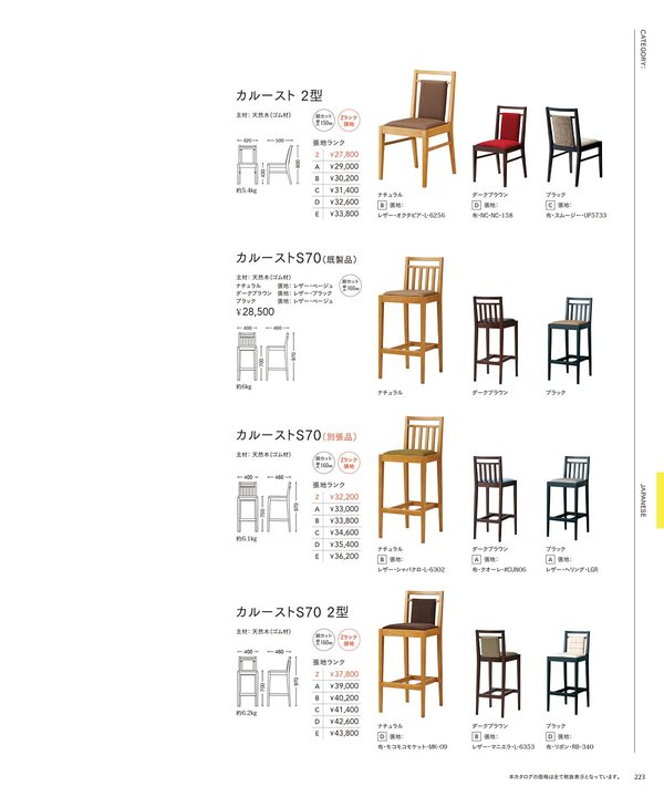 カルーストS70(既製品)のカタログ画像-2