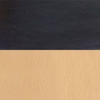 ブラック（合成レザー）／ナチュラル