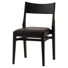 モナサイドチェア Mona Side Chair」コンフィーの木製椅子