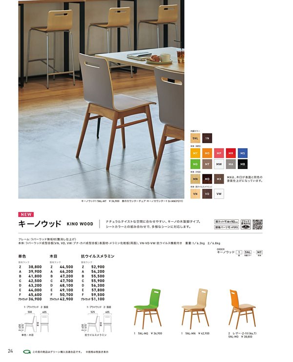 キーノウッド1 プライウッド（抗ウイルス仕様）のカタログ画像-1