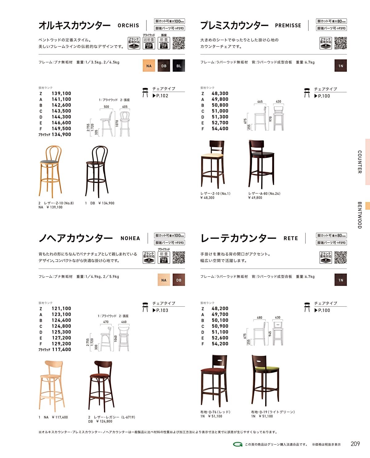 クレス CRES カタログ P209
