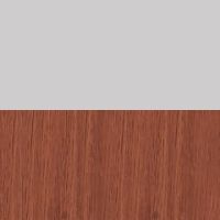 シルバー/ブラウン