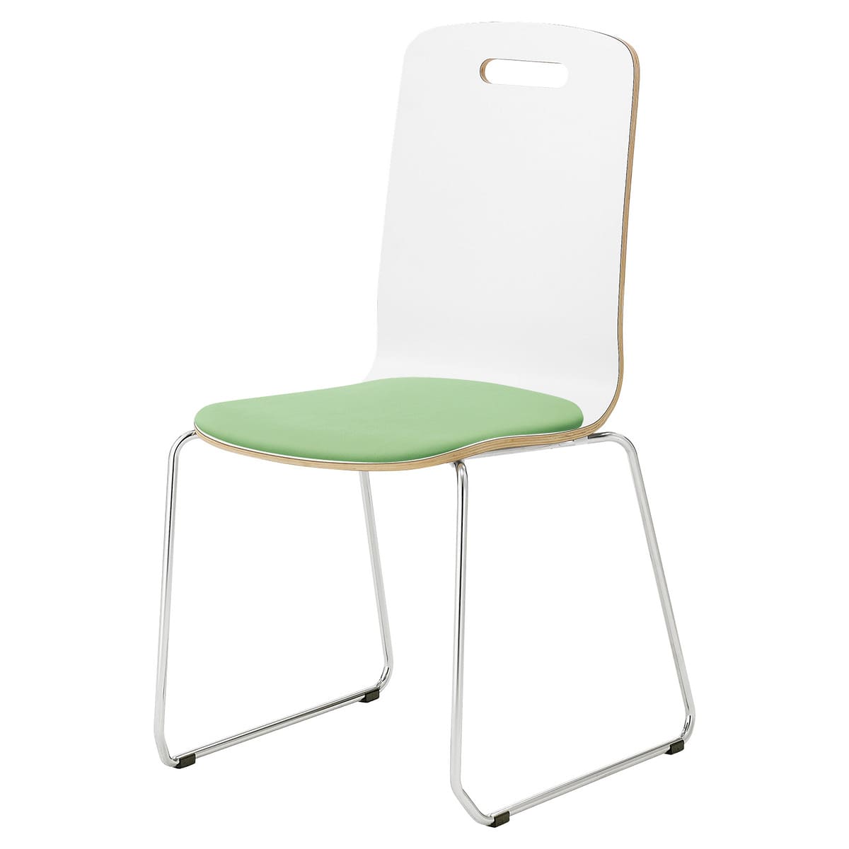 ピノスBH2 ループ脚・ハイバック・張座-画像1