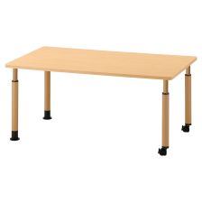 昇降機能付・抗菌テーブル MA脚 ABS抗菌エッジ