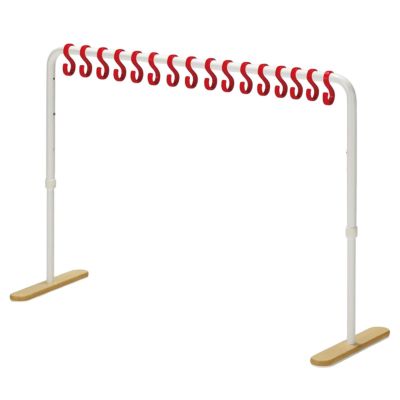 フックスタンド 1列 S字フック付き