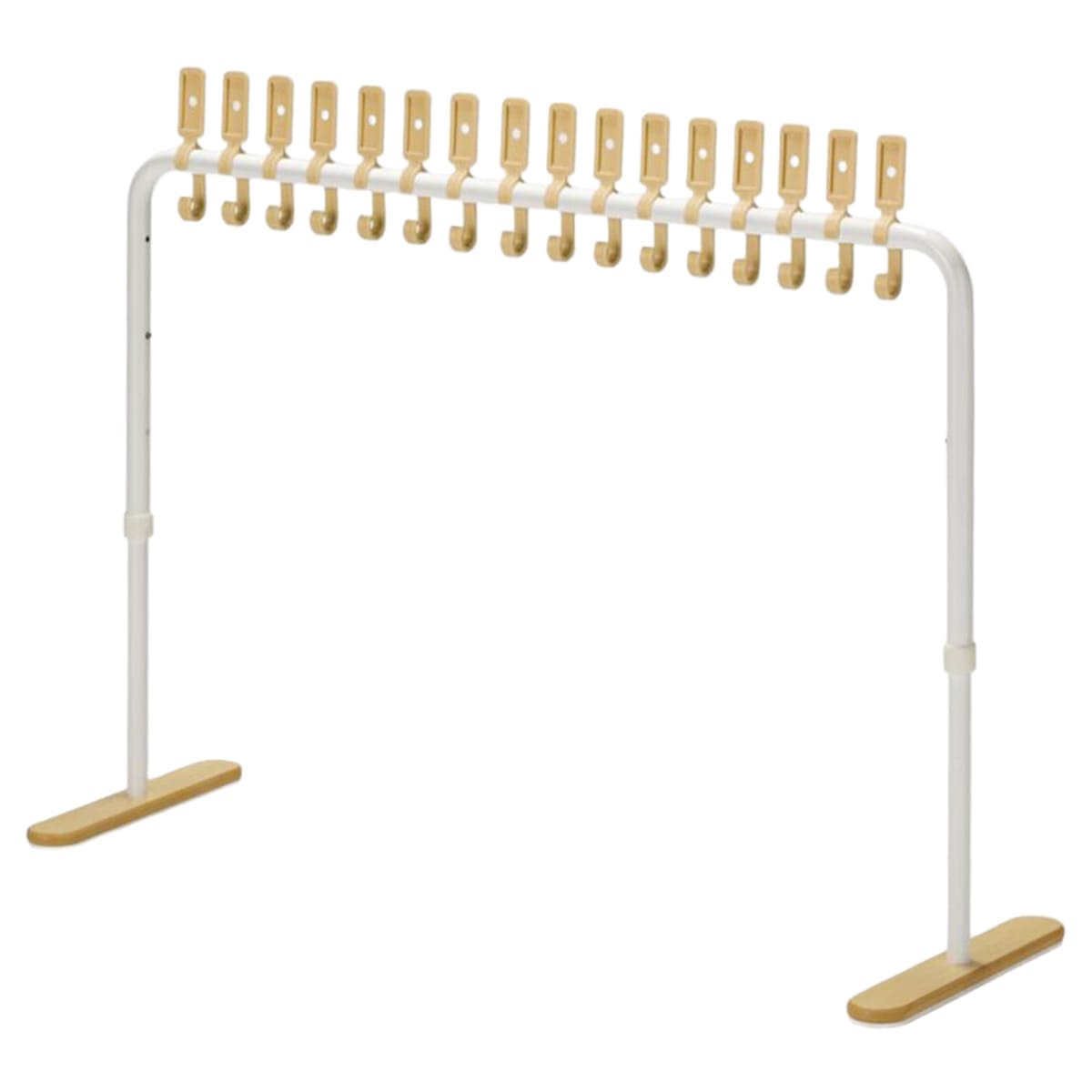 フックスタンド 1列 縦型フック付き-画像1