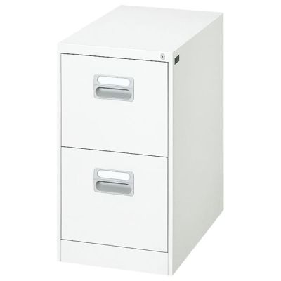 ファイリングキャビネット JISデスク用 2段A4サイズ H700｜ダイシン工業