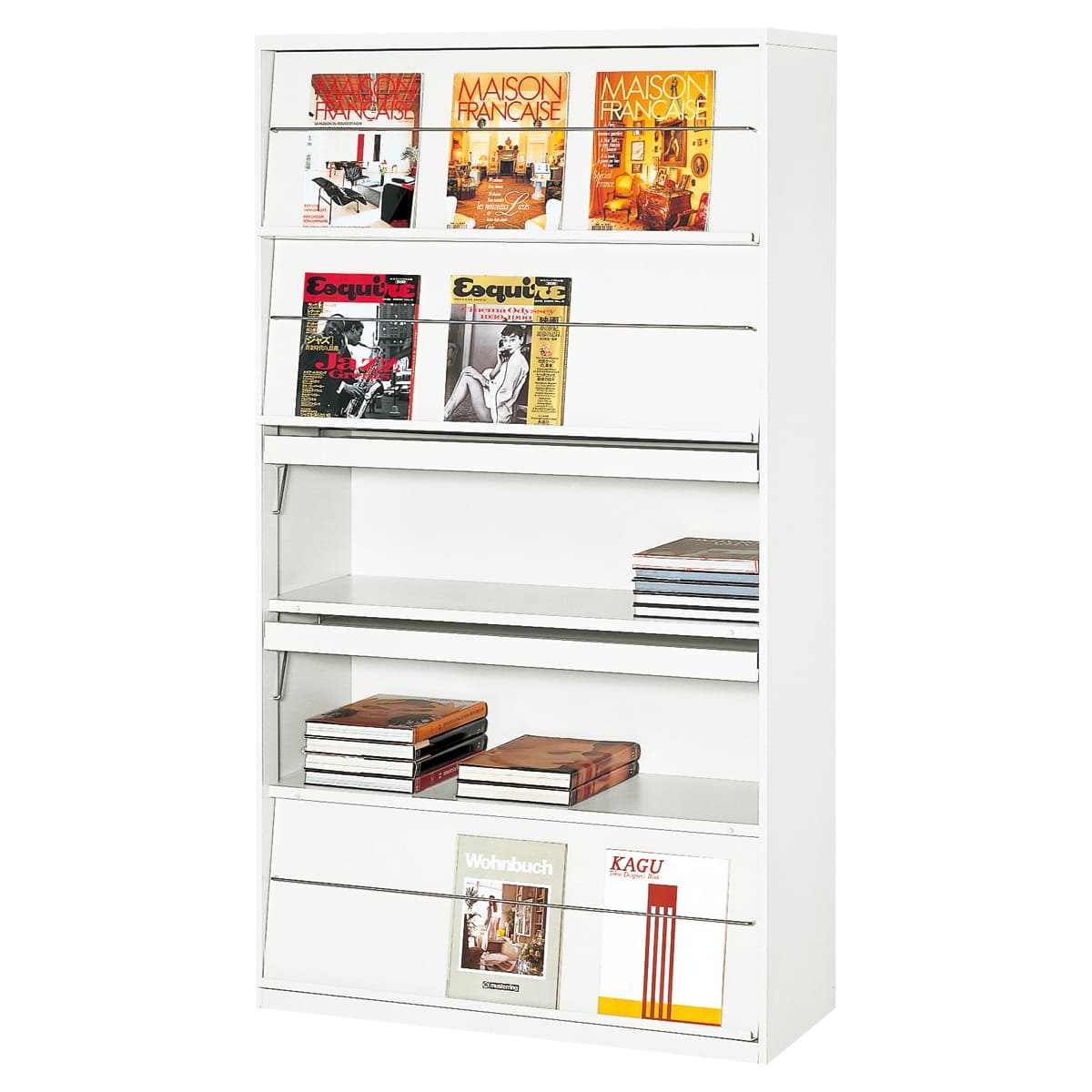 雑誌架 H1800 MR-5W-画像1