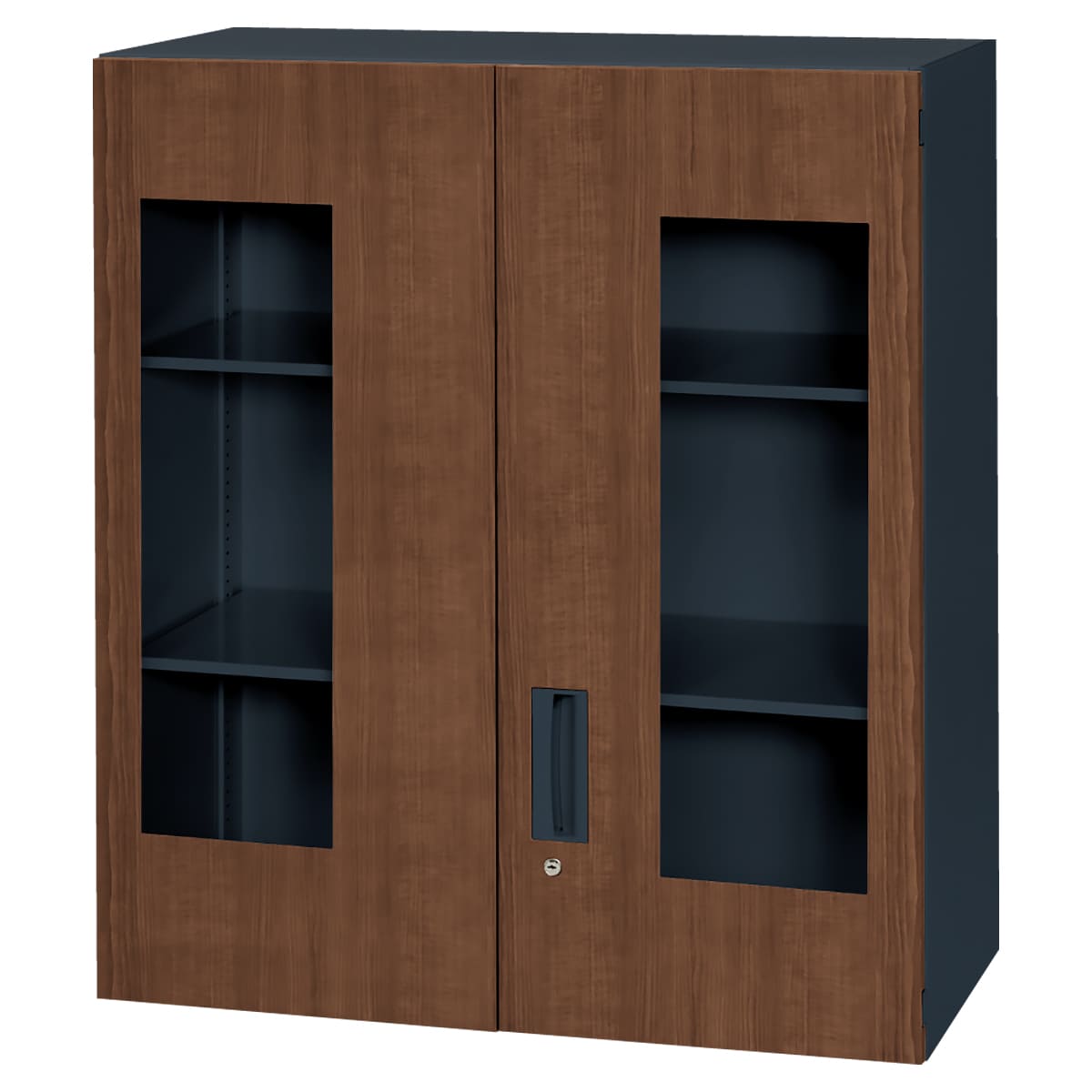 バリアス・シスト ダークウッド 窓付両開き型 上置専用 H1030 V945-10UHG-画像1